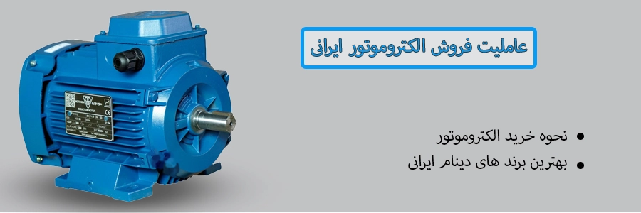 نمایندگی الکتروموتور ایرانی