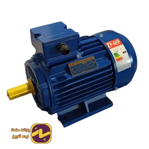 الکتروموتور 20 اسب چدن 3000 دور برند جی ام کو ساخت چین
