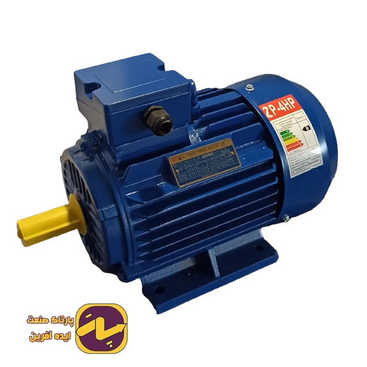 الکتروموتور 50 اسب چدن 3000 دور برند جی ام کو ساخت چین