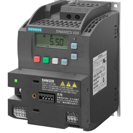 اینورتر برند زیمنس siemens سری v20 تکفاز ساخت آلمان